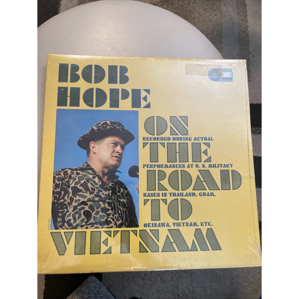 Bob Hope On The Road To Vietnam 1964 12" Vinyl Record - Sealed - Cadet 4046